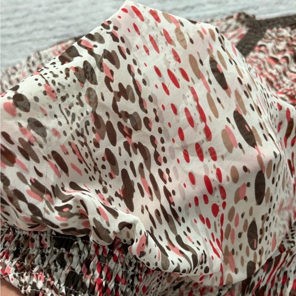 a.n.a A New Approach Printed Blouse Sheer - Picture 4 of 8